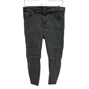 Liverpool women’s ankle skinny jeans high rise green size 10/30